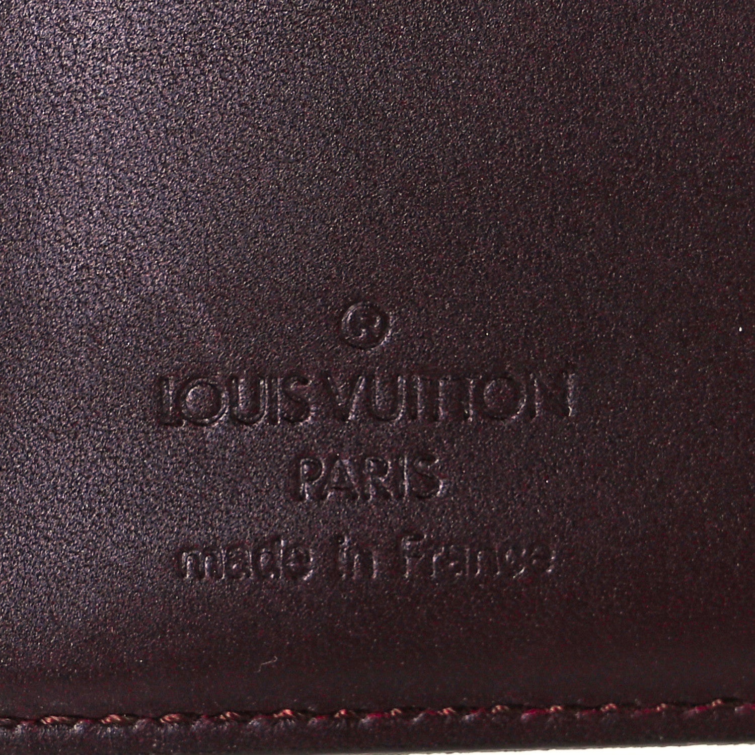 Louis Vuitton Vernis French Purse Wallet Amarante 6 of 8