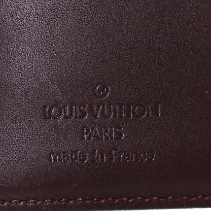 Louis Vuitton Vernis French Purse Wallet Amarante 6 of 8