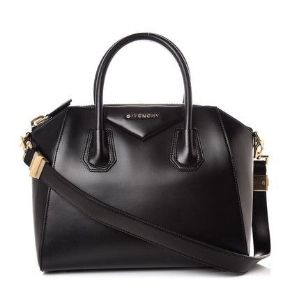 Givenchy Shiny Lord Calfskin Small Antigona Black 1 of 9