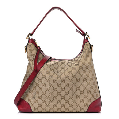 Gucci Monogram Small Miss GG Hobo Red 1 of 21