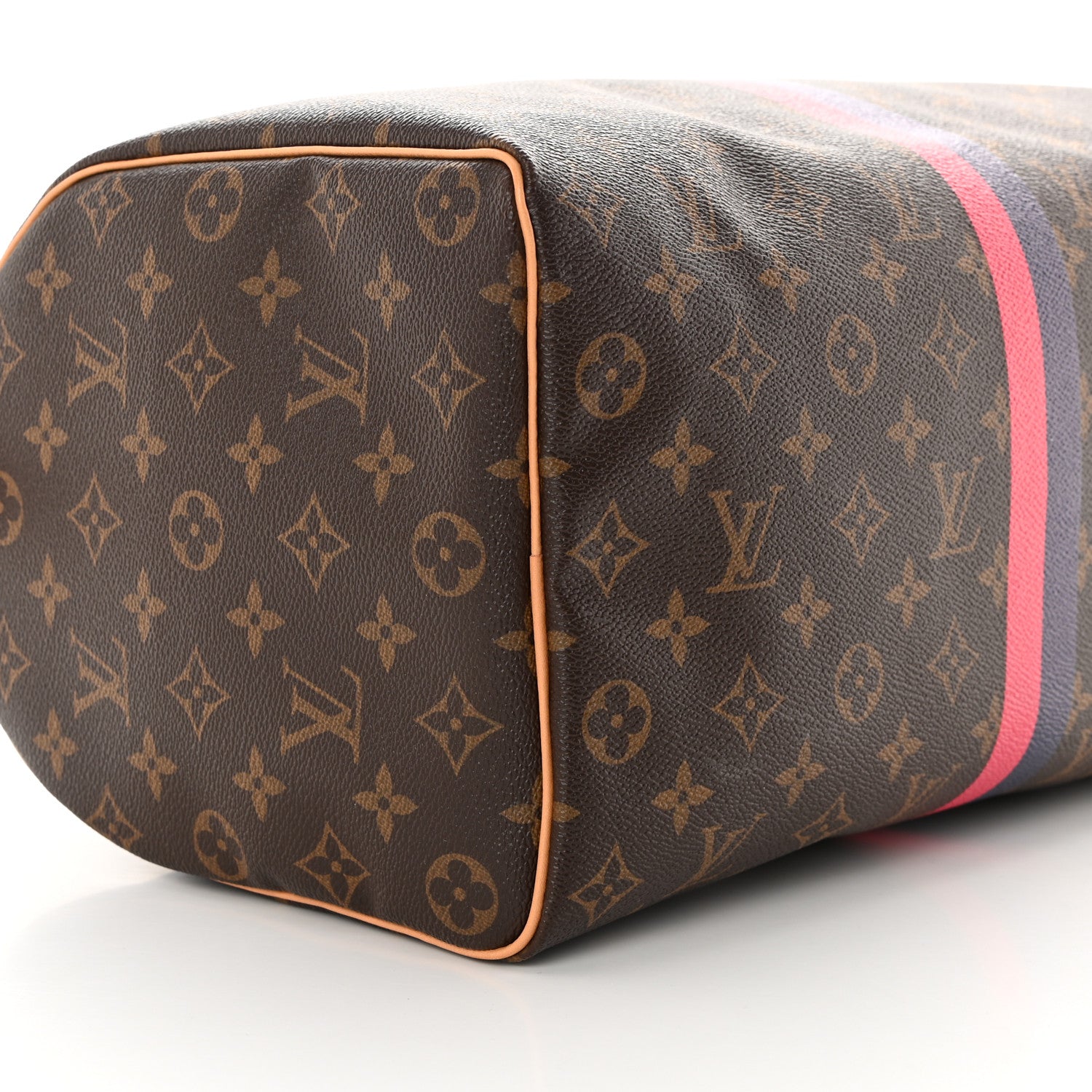 Louis Vuitton Monogram My LV Heritage Speedy 35 Fuchsia Blue Marine 9 of 10