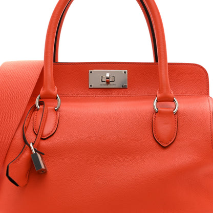 Hermes Evercolor Toolbox 26  Orange Poppy 8 of 11