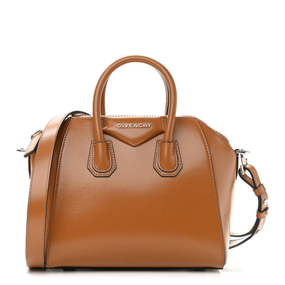 Givenchy Shiny Lord Calfskin Mini Antigona Camel 1 of 11