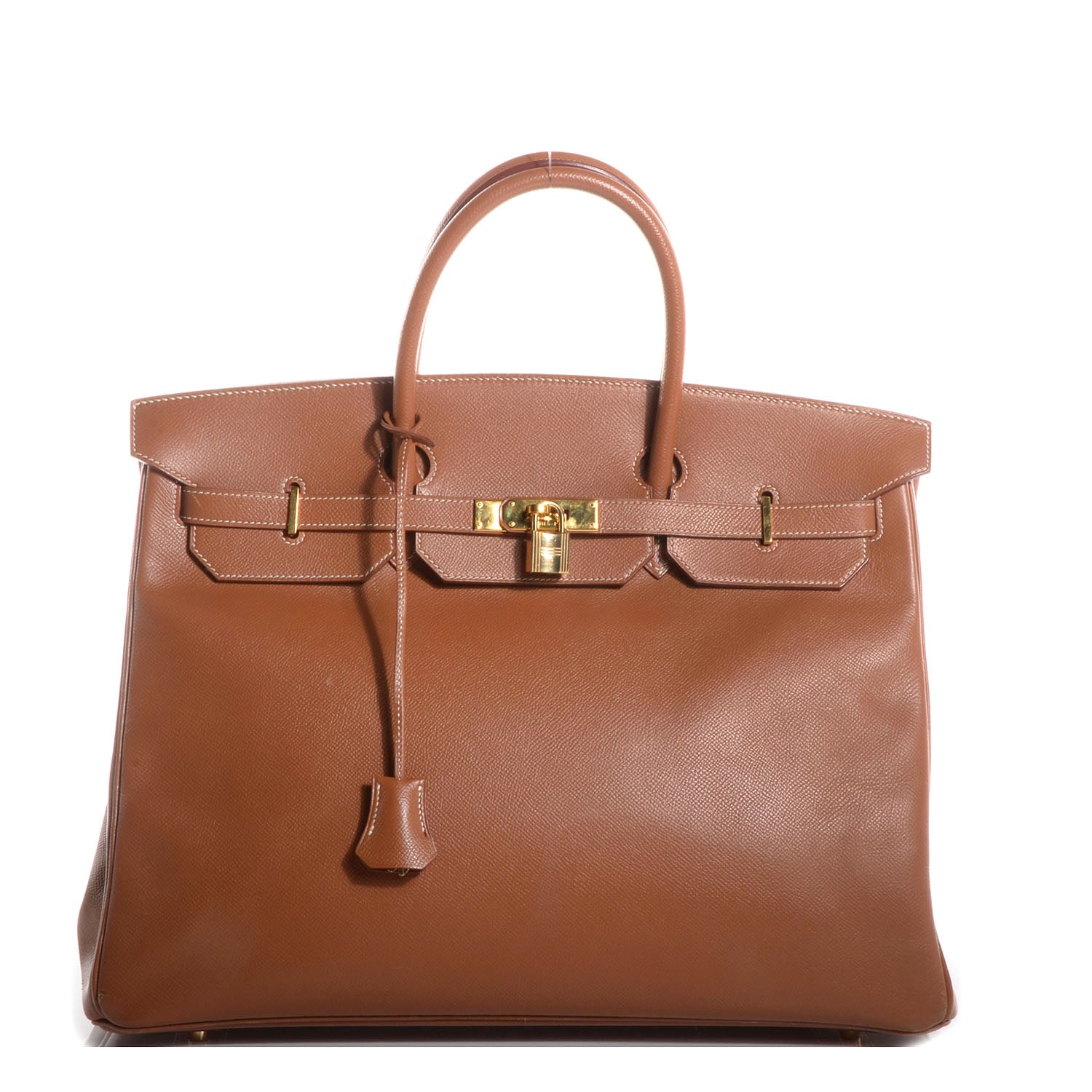 Hermes Courchevel Birkin 40 Gold 1 of 9