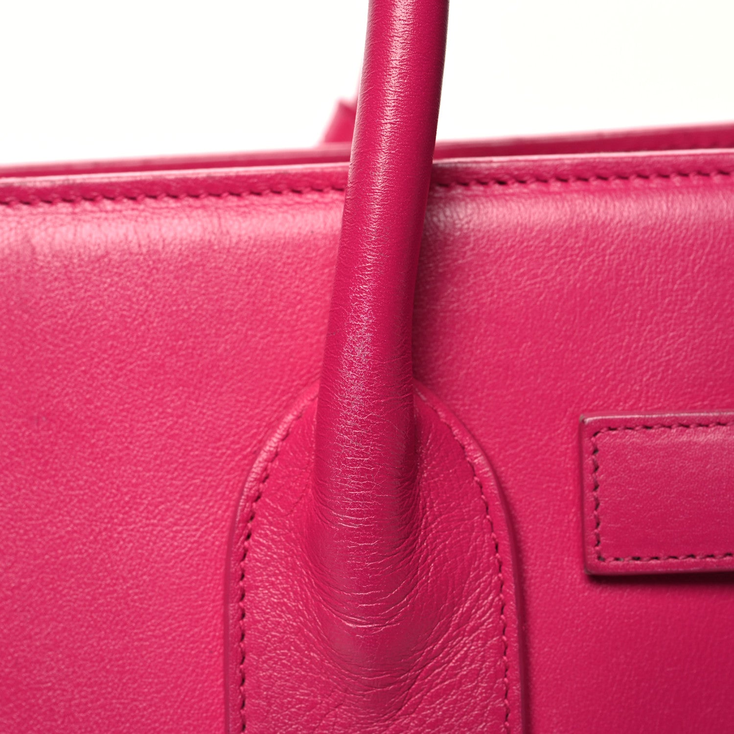 Saint Laurent Calfskin Small Sac De Jour Lipstick Pink 12 of 16