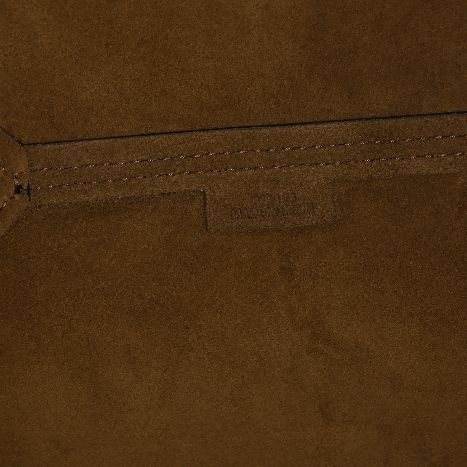 Loewe Shiny Calfskin Medium Puzzle Fold Tote Marine 6 of 10