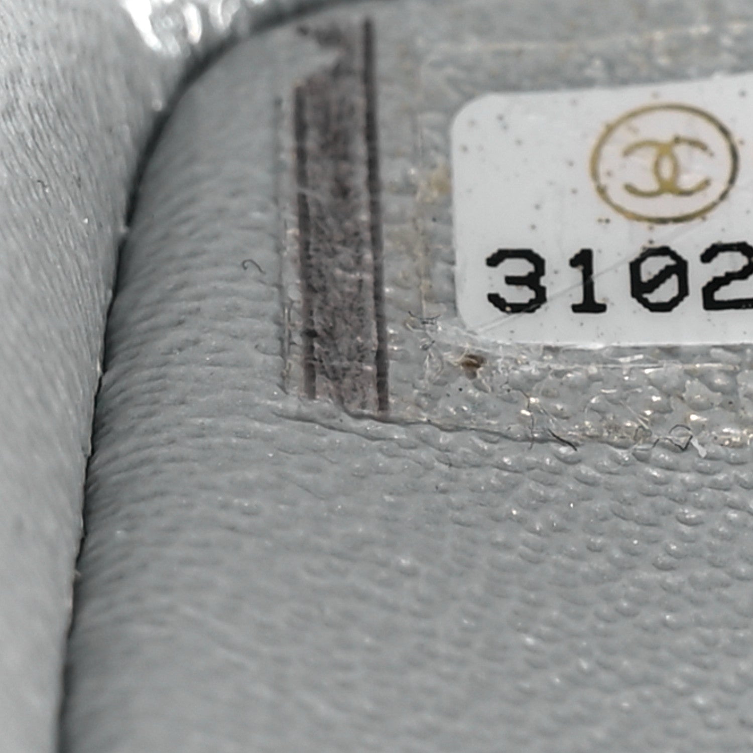 Chanel Metallic Lambskin Quilted Mini Rectangular Flap Silver 7 of 9