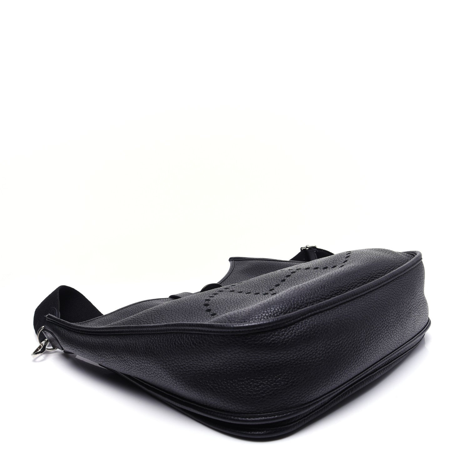 Hermes Taurillon Clemence Evelyne III GM Black 4 of 10
