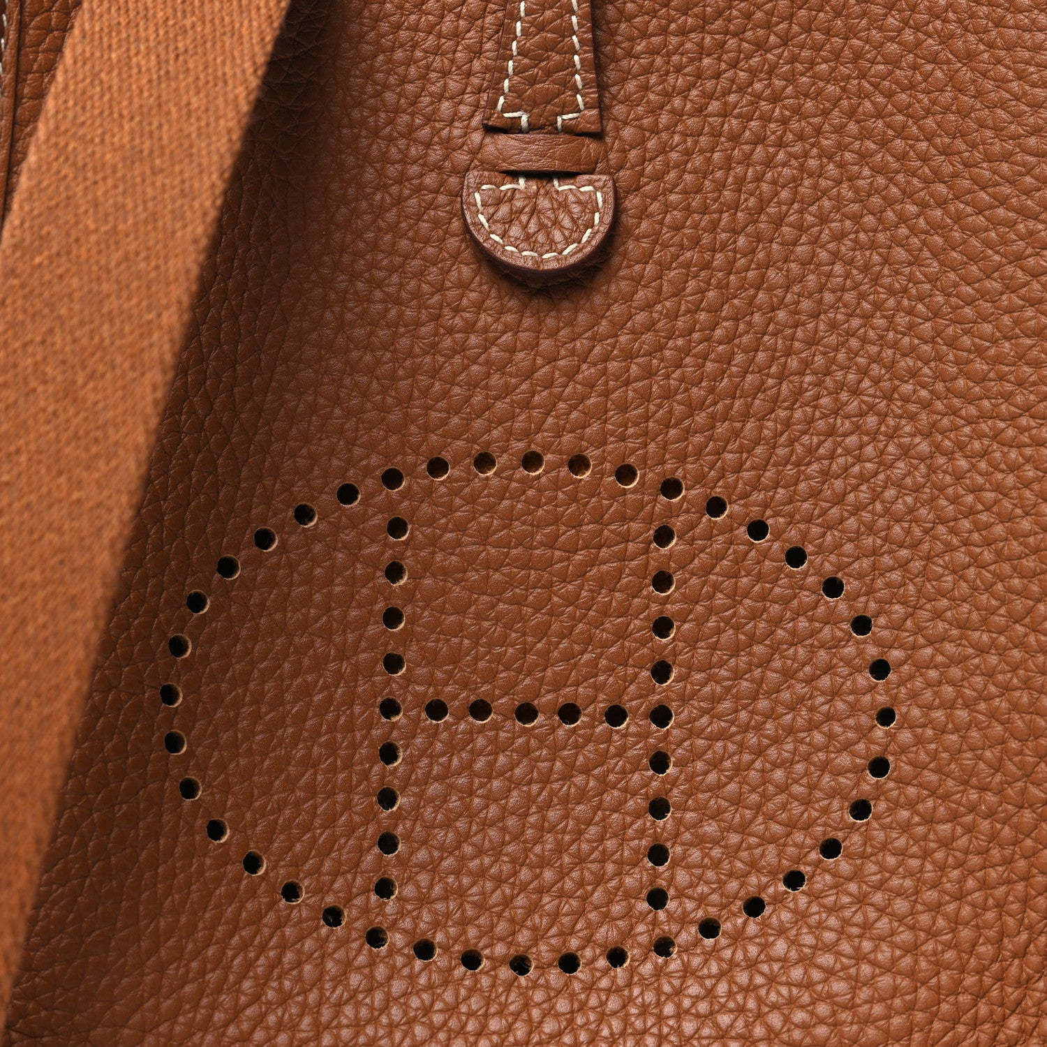 Hermes Taurillon Clemence Evelyne TPM Gold 8 of 14
