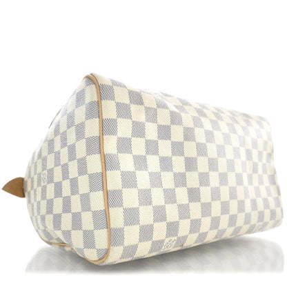Louis Vuitton Damier Azur Speedy 30 6 of 9