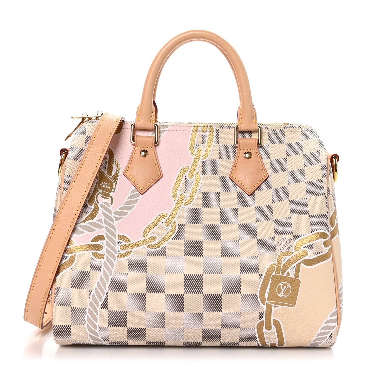 Damier Azur Nautical Speedy Bandouliere 25