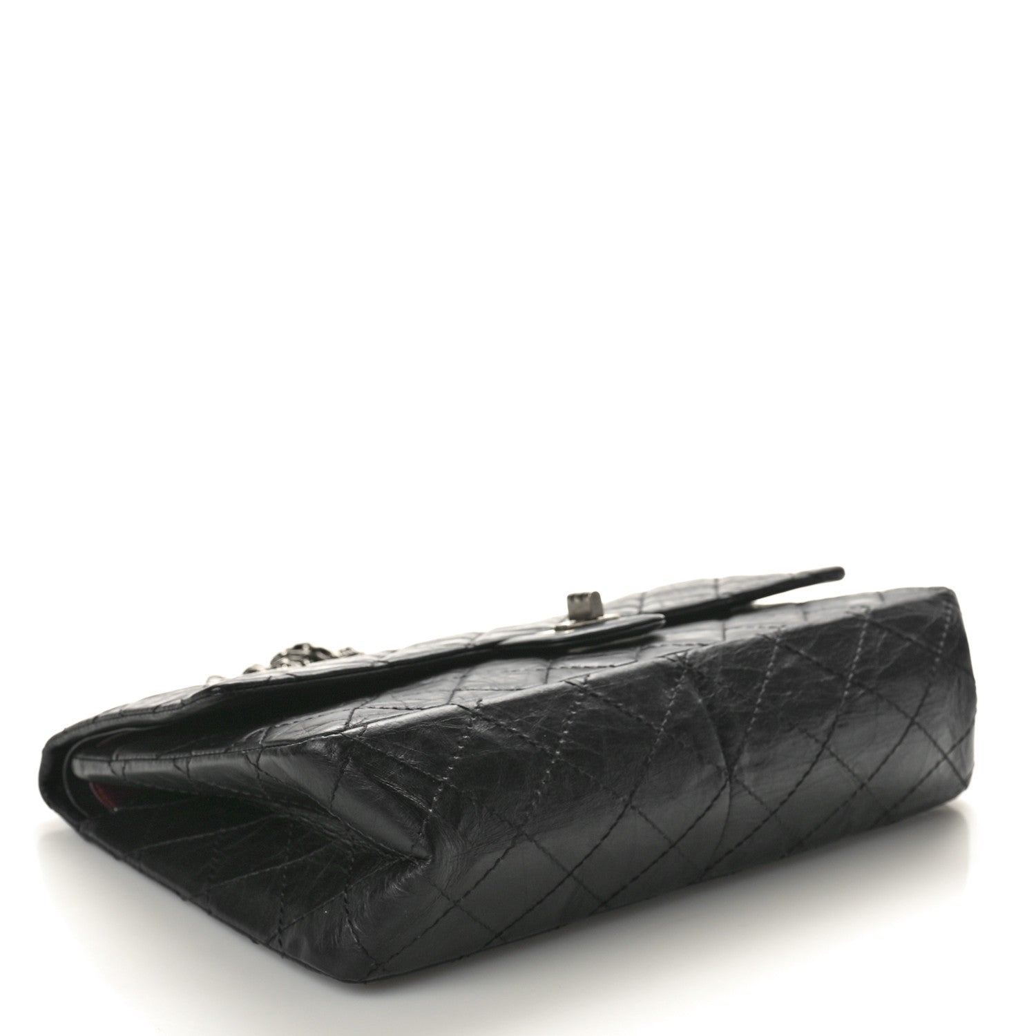 Chanel Aged Calfskin Quilted 2.55 Reissue 226 Flap Black 4 of 10