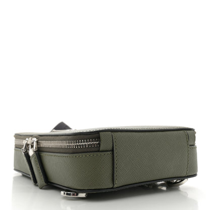 Prada Saffiano Brique Sling Bag Loden Green 4 of 9