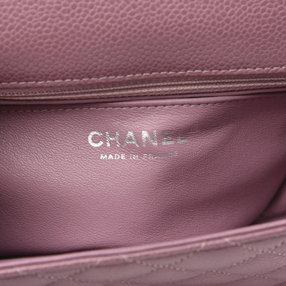 Chanel Caviar Quilted Mini Square Flap Pink 6 of 10