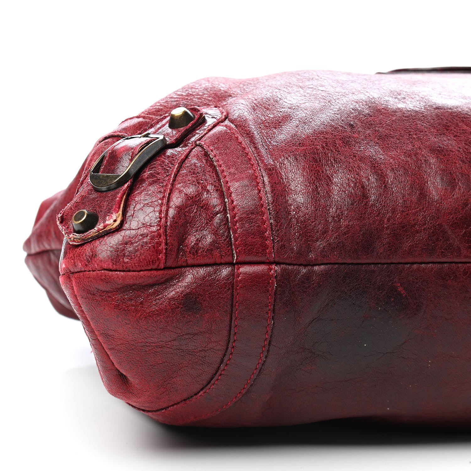 Balenciaga Chevre Classic Hardware Purse Rouge Vif 5 of 19