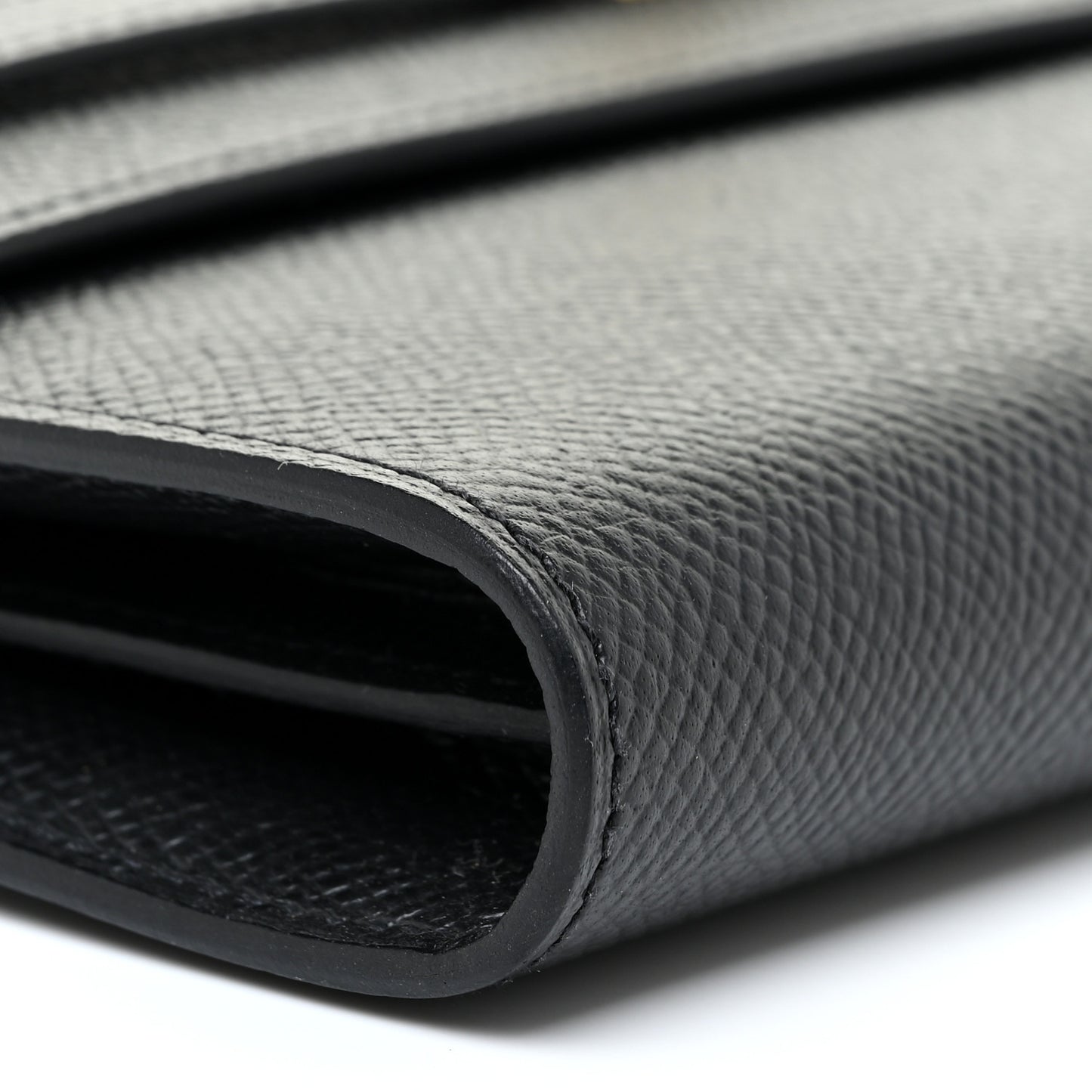 Epsom Kelly Longue Wallet Black