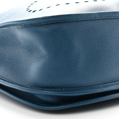 Hermes Epsom Evelyne III GM Cobalt 9 of 11