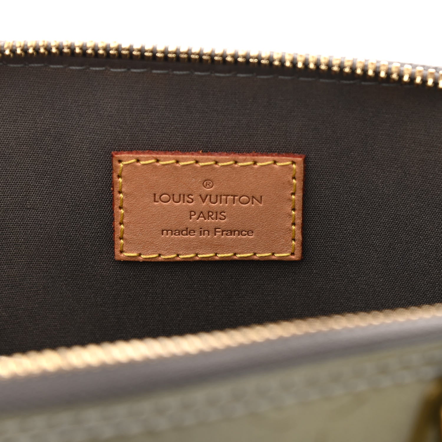 Louis Vuitton Vernis Alma PM Gris Art Deco 5 of 7