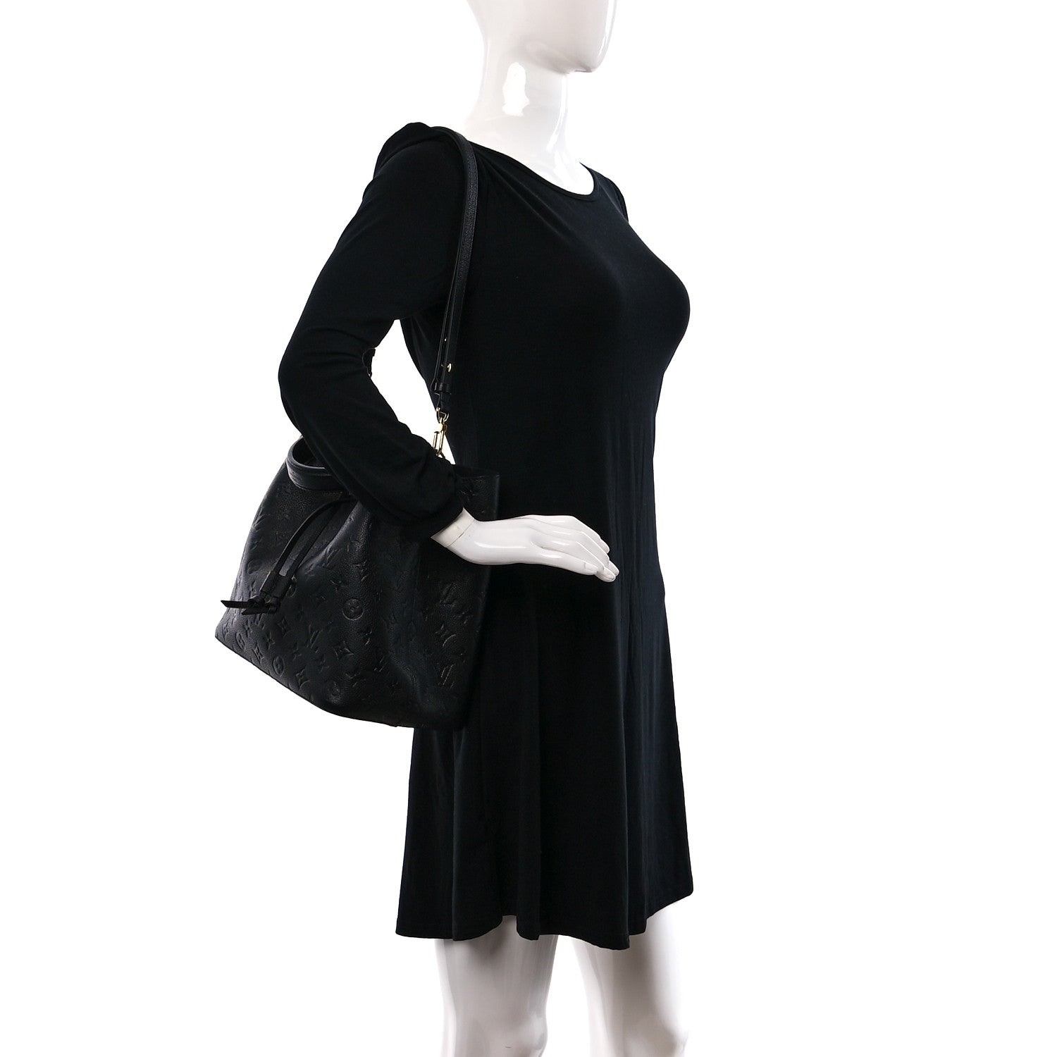 Louis Vuitton Empreinte Neonoe MM Black 2 of 11