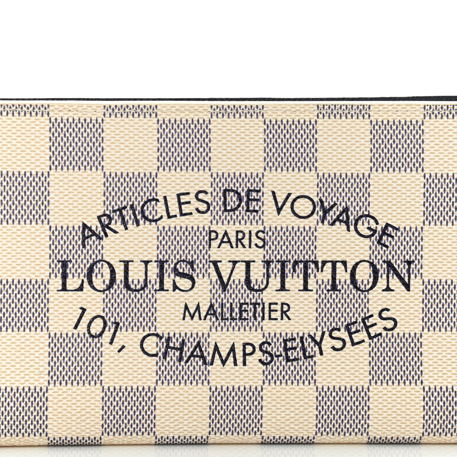 Louis Vuitton Damier Azur Articles de Voyage Insolite Wallet 6 of 10