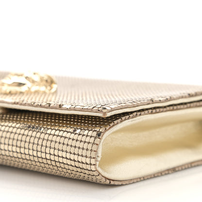 Versace Chainmail Palazzo Evening Bag Gold 9 of 10