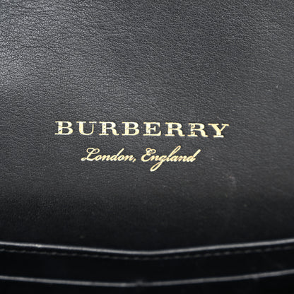Burberry Calfskin Watersnake Print Ruffle Small Buckle Shoulder Bag Multicolor 6 of 10