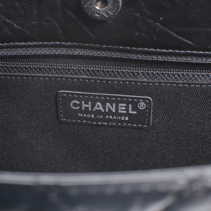 Chanel Aged Calfskin Reissue 2.55 Tote Black 7 of 8