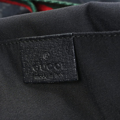 Gucci GG Monogram Medium Web Handle Vertical Tote Black 6 of 10