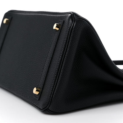 Hermes Togo Birkin 30 Black 9 of 11