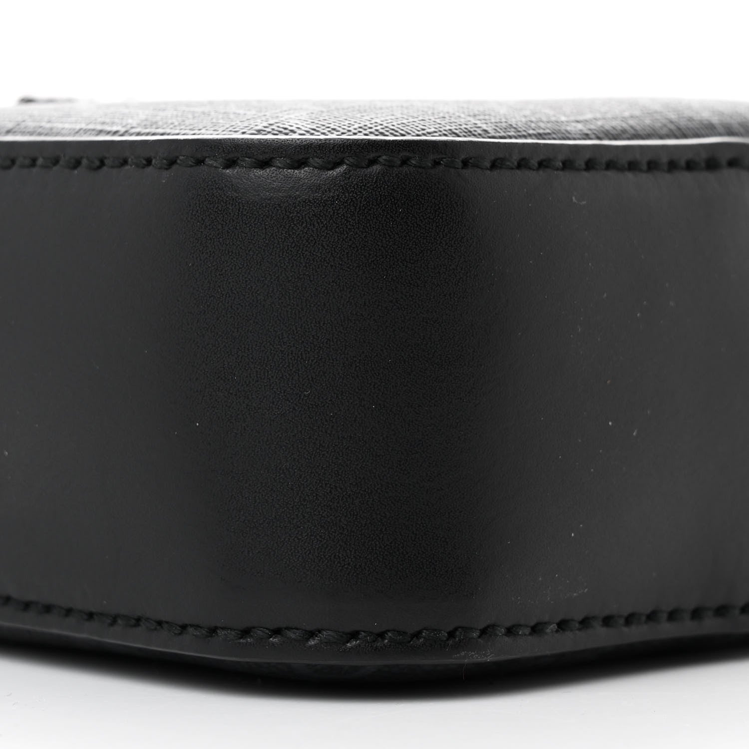 Gucci GG Supreme Monogram Appia Calfskin Web Small Camera Messenger Bag Black Grey Black Grey 9 of 13