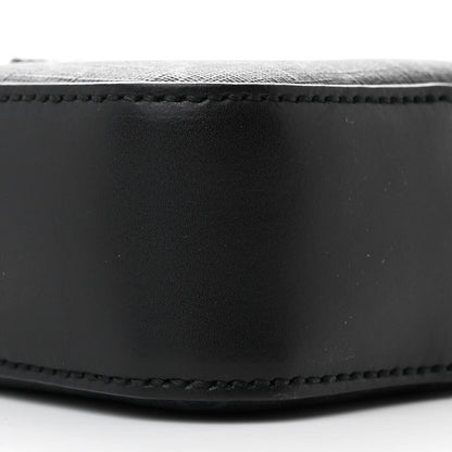 Gucci GG Supreme Monogram Appia Calfskin Web Small Camera Messenger Bag Black Grey Black Grey 9 of 13