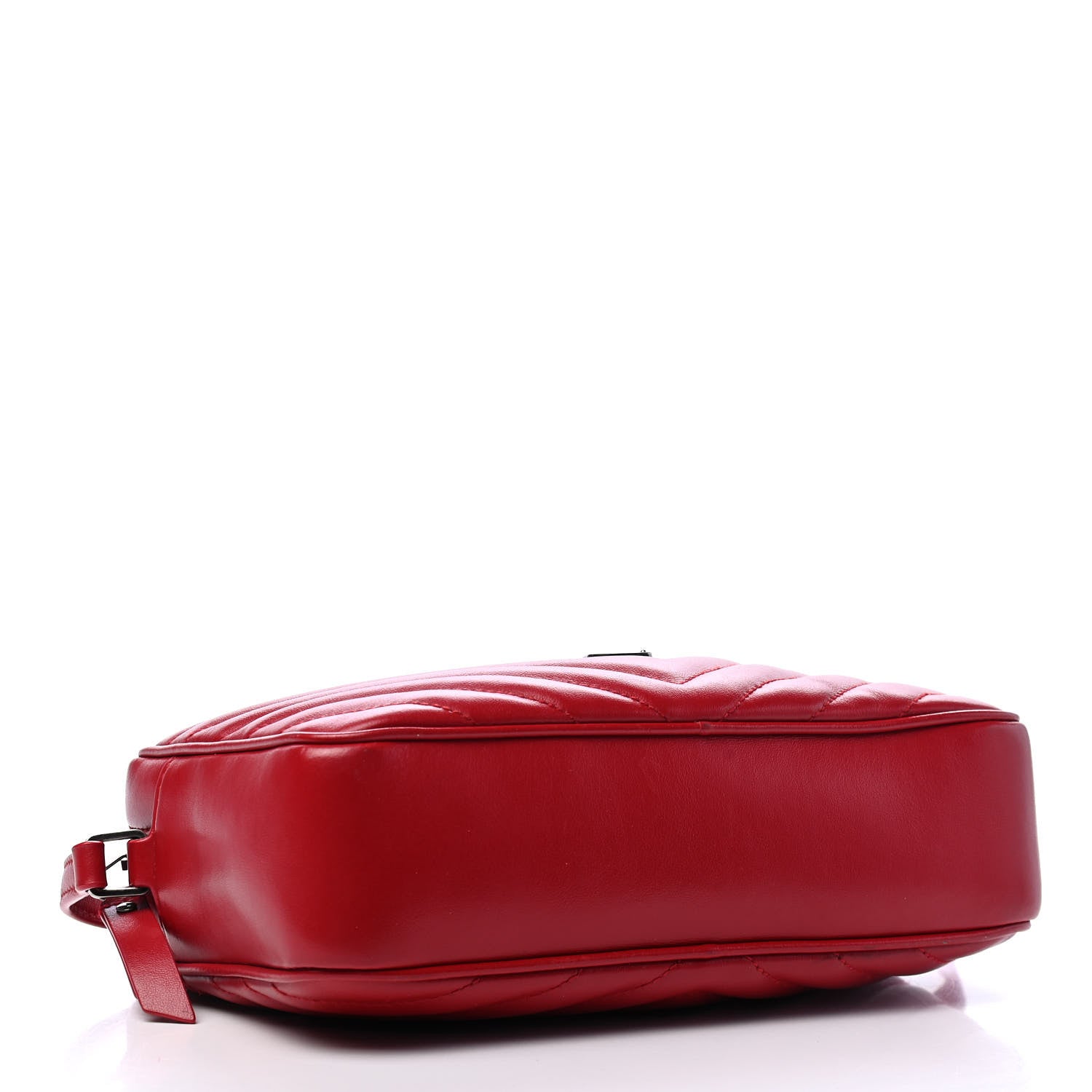 Saint Laurent Calfskin Matelasse Monogram Lou Camera Bag Rouge Eros 4 of 9