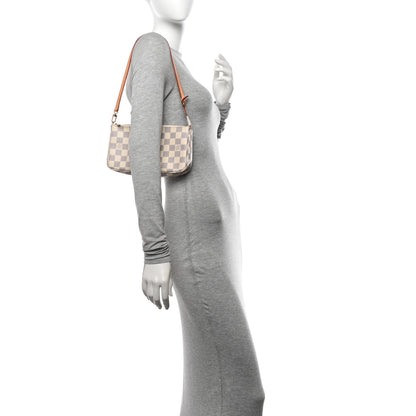 Louis Vuitton Damier Azur Pochette Accessories NM 2 of 11