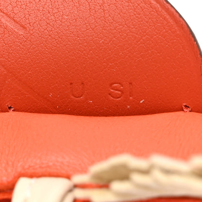 Hermes Milo Lambskin Grigri Rodeo Pegase Horse Bag Charm PM Orange Poppy Craie Terre Battue 4 of 5