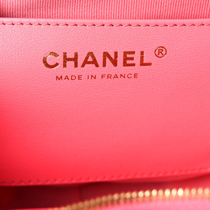 Chanel Lambskin Quilted CC In Love Heart Bag Pink 6 of 11