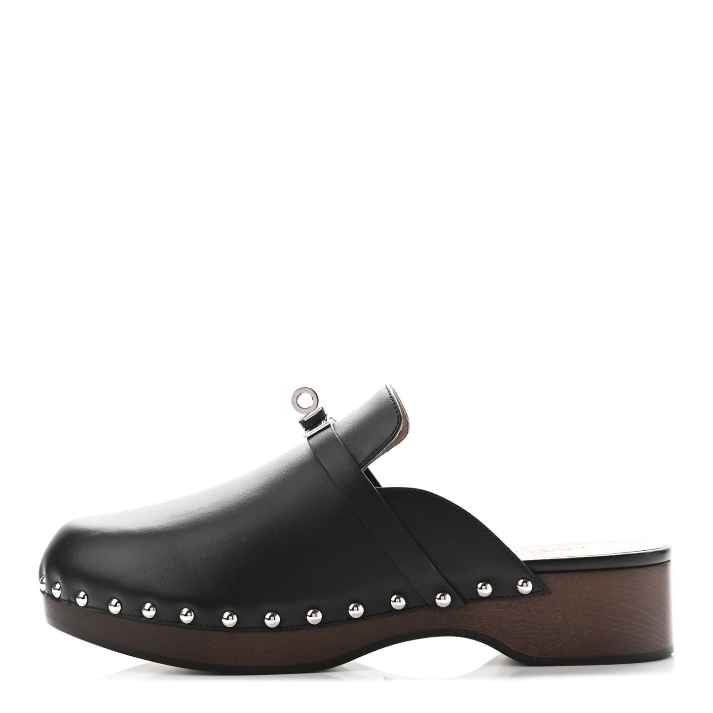 Calfskin Carlotta Mules 40 Black