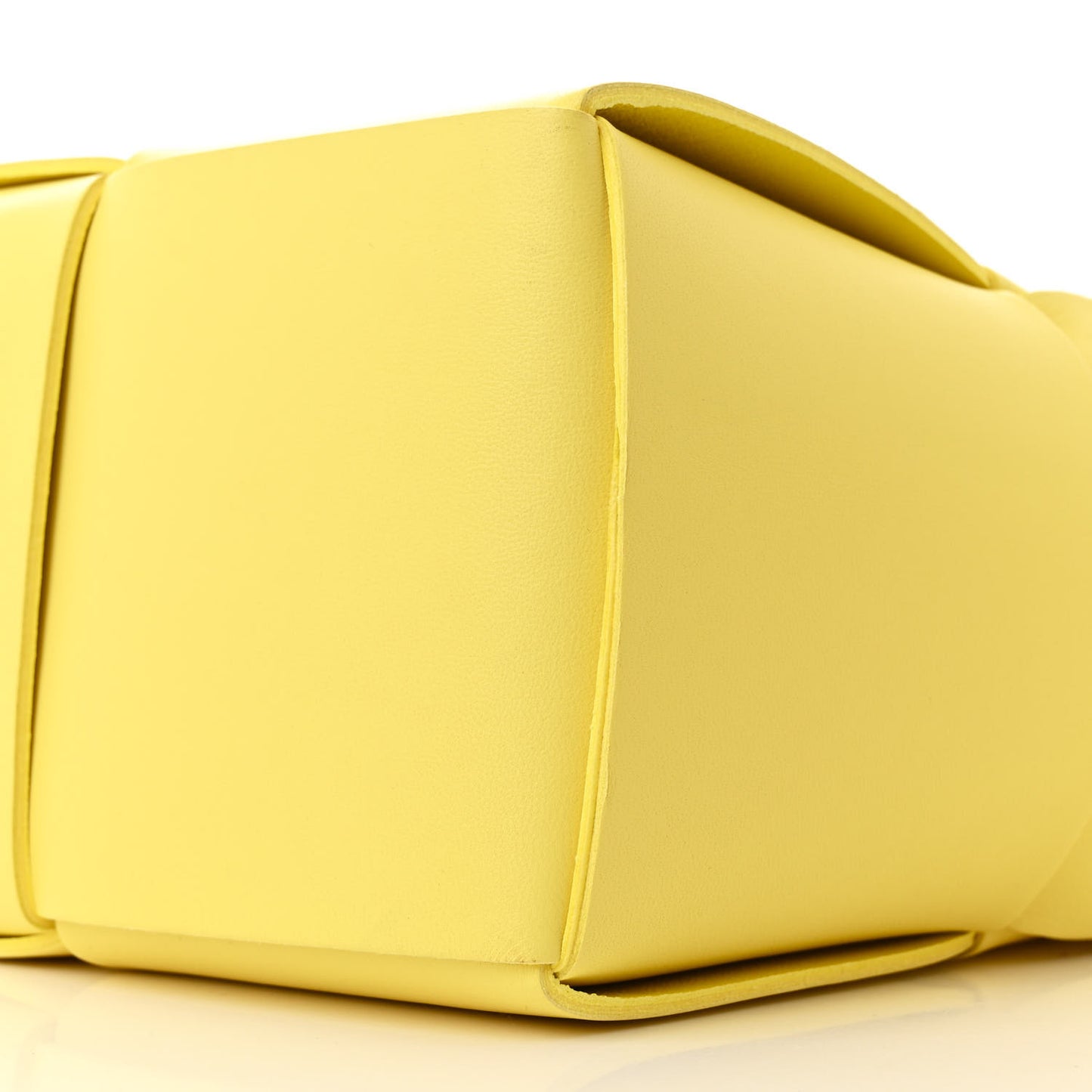 Calfskin Intreccio Small Arco Tote Sherbert