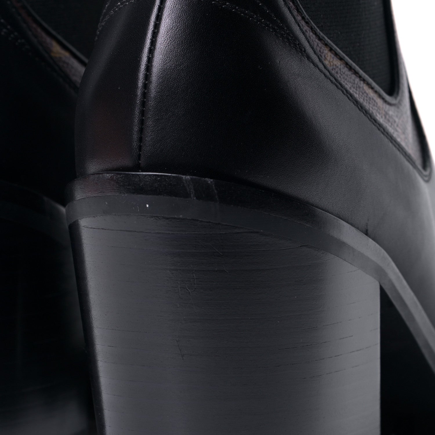 Louis Vuitton Patent Monogram Limitless Ankle Boots 40 Black 17 of 18
