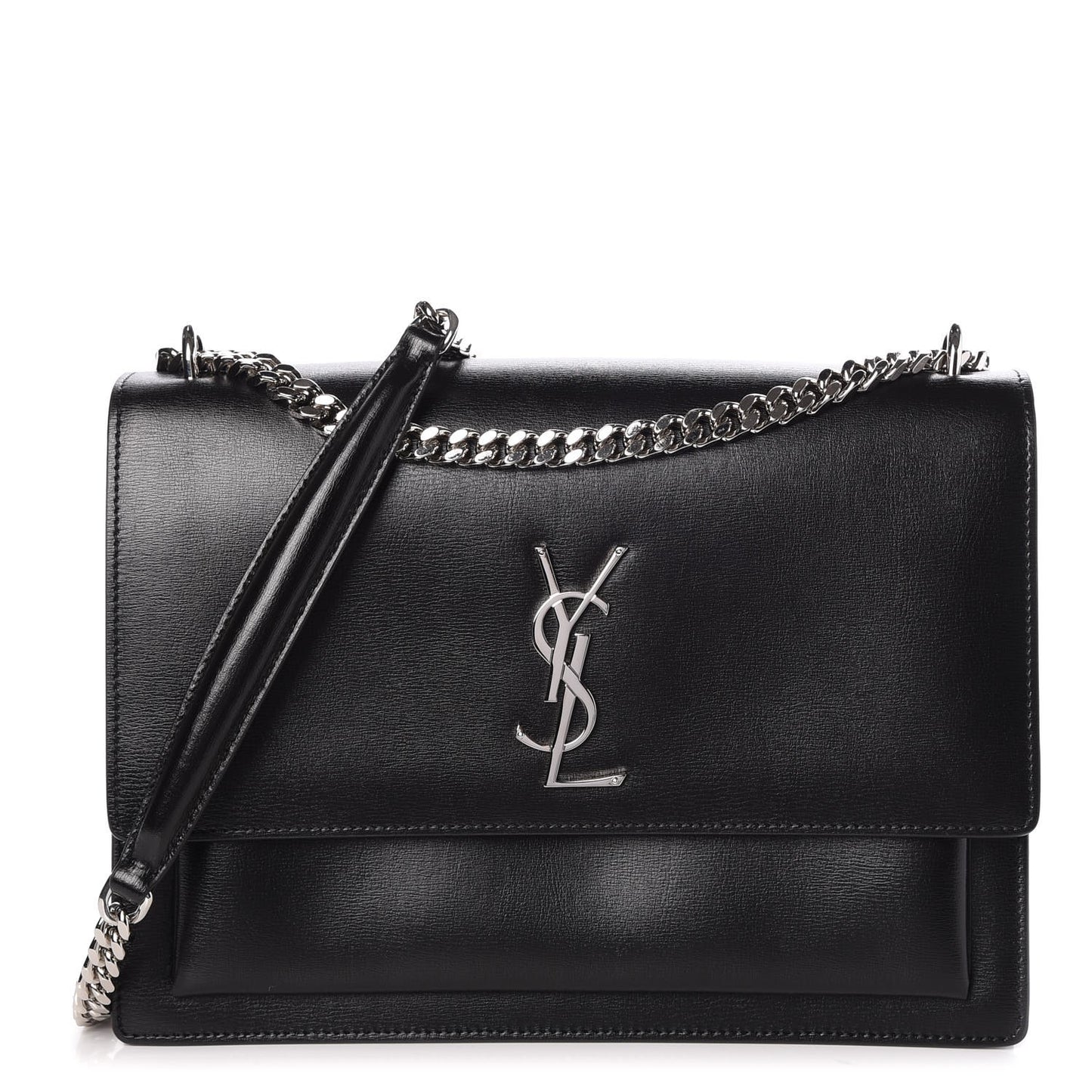 Calfskin Large Monogram Sunset Black