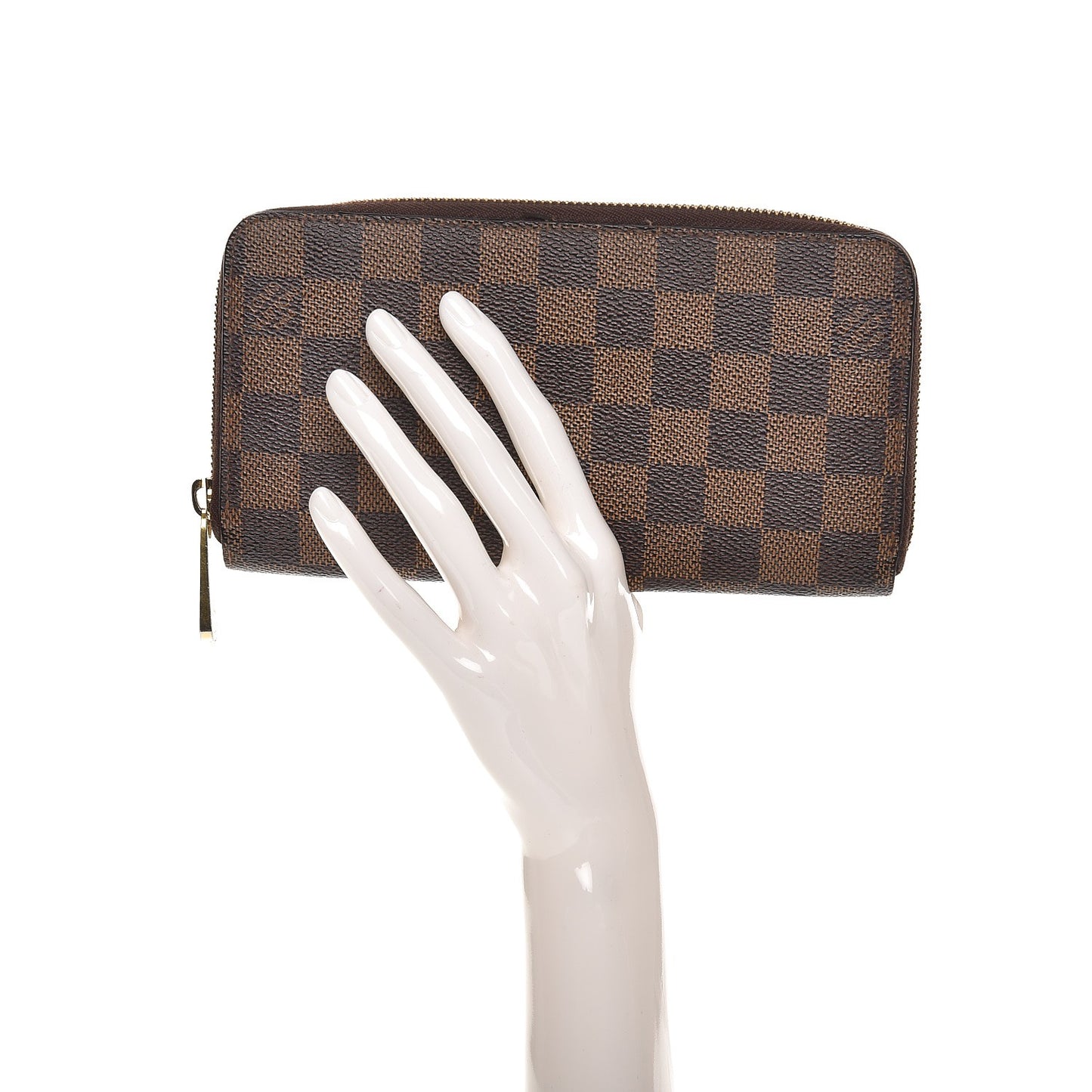 Damier Ebene Zippy Wallet