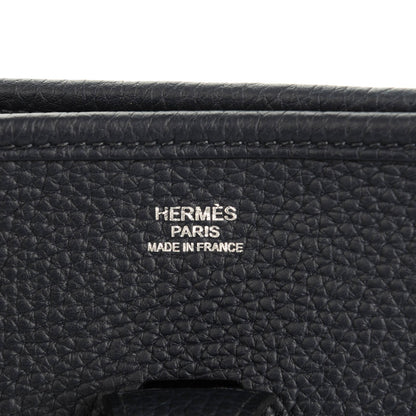Hermes Taurillon Clemence Evelyne III PM Bleu Nuit 6 of 7