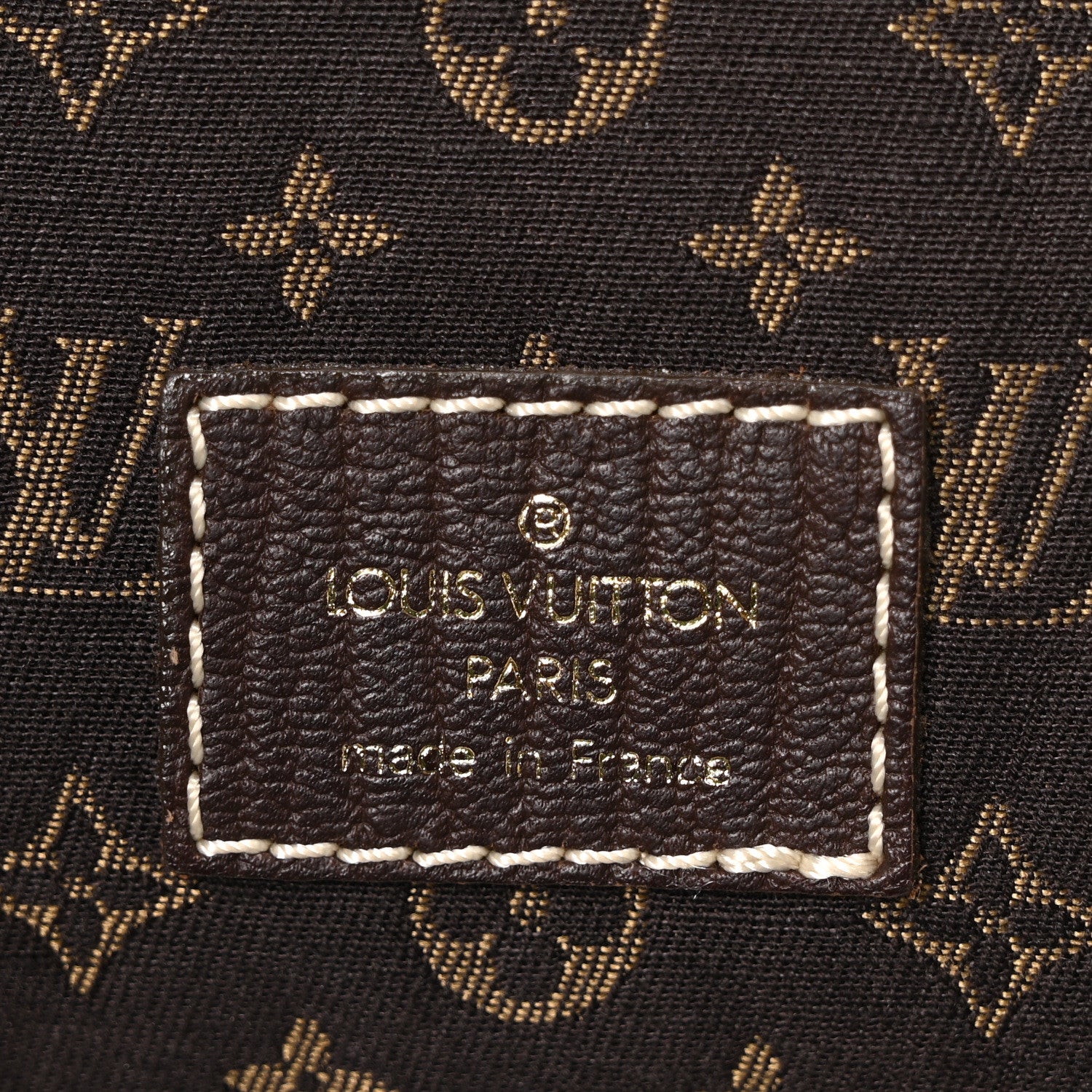 Louis Vuitton Monogram Mini Lin Saumur Ebene 6 of 9