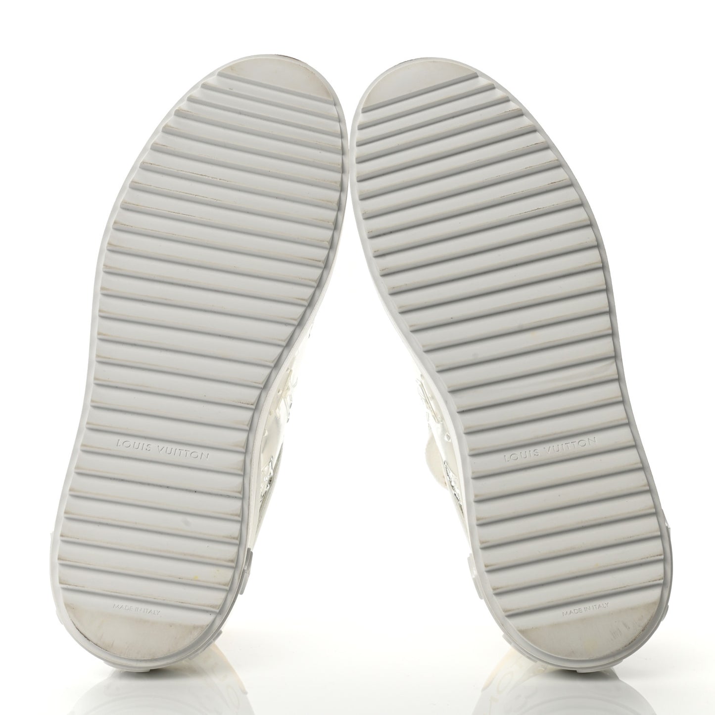 Monogram PVC Time Out Sneakers 38.5 Gold