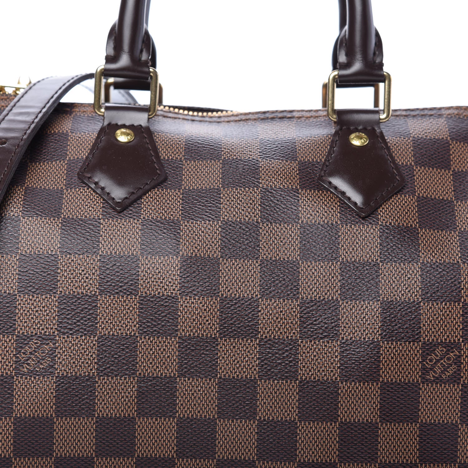 Louis Vuitton Damier Ebene Speedy Bandouliere 25 10 of 10