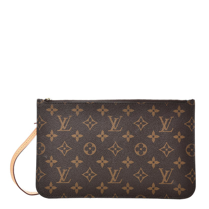 Louis Vuitton Monogram Neverfull MM GM Pochette 1 of 10