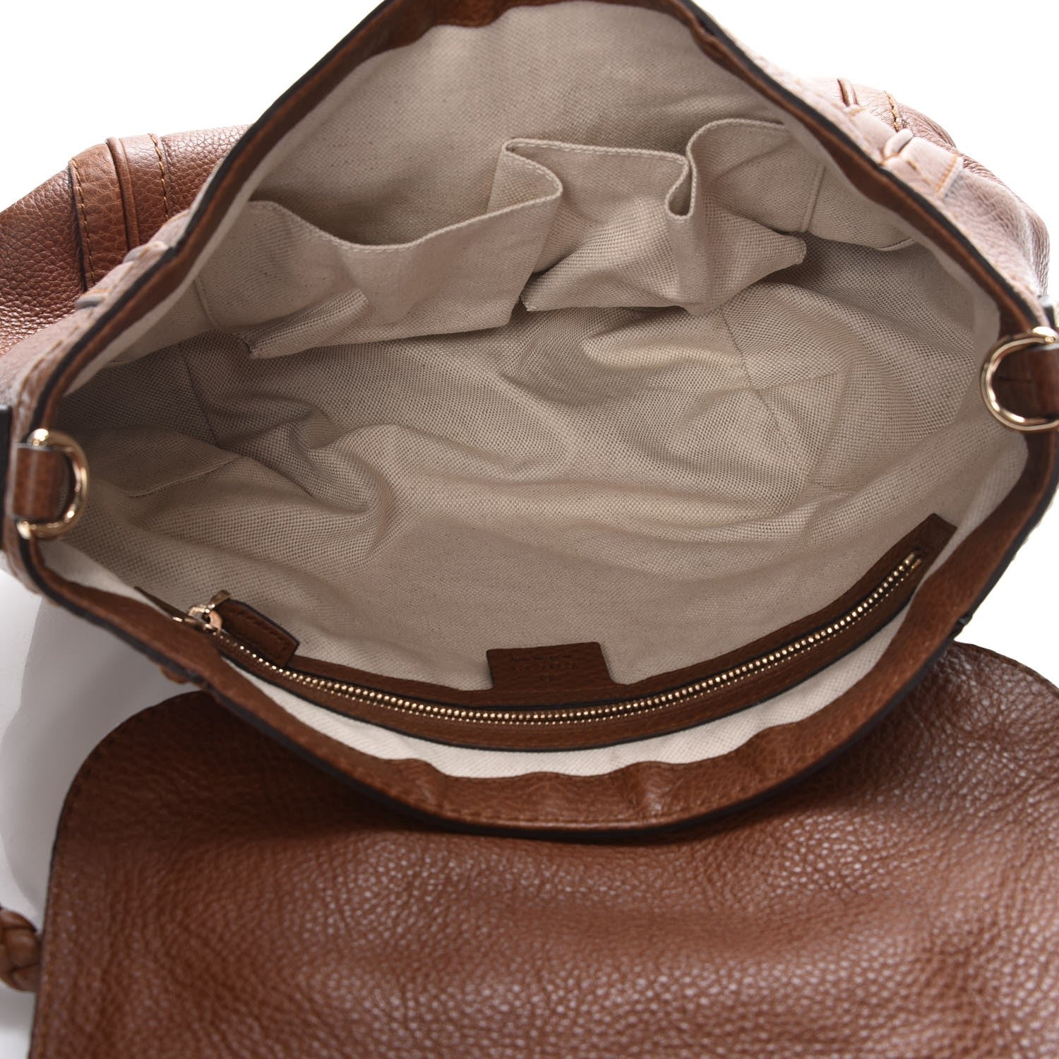 Gucci Cellarius Calfskin Medium Bella Flap Bag Cuir 5 of 7