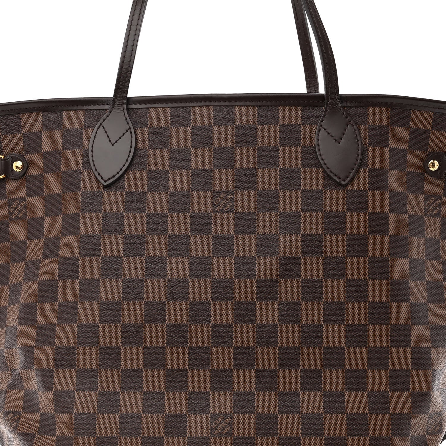 Louis Vuitton Damier Ebene Neo Neverfull MM Rose Ballerine 8 of 13