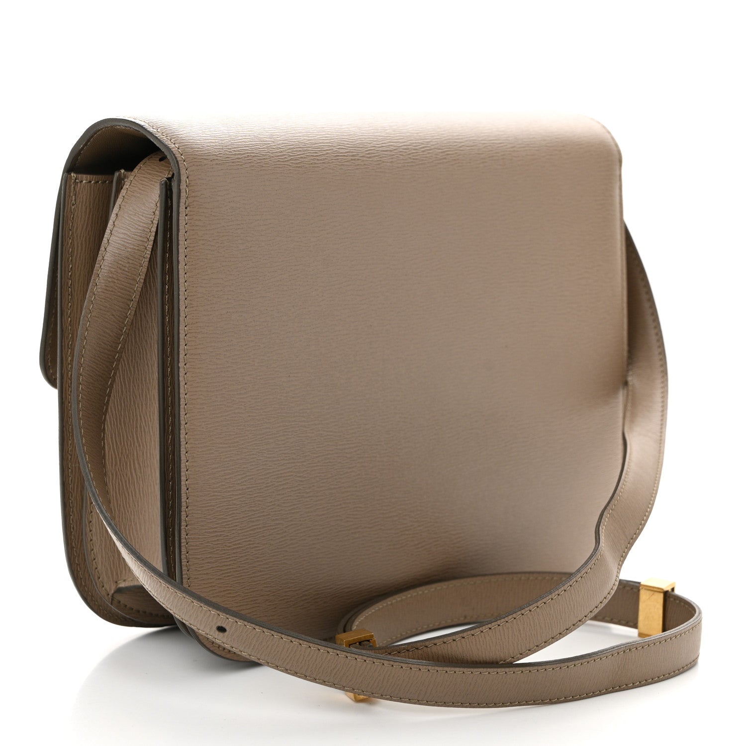 Celine Liege Calfskin Medium Classic Box Flap Bag Taupe 3 of 11