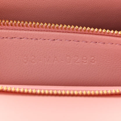 Christian Dior Lambskin Cannage My Dior Top Handle Bag Old Rose 7 of 13