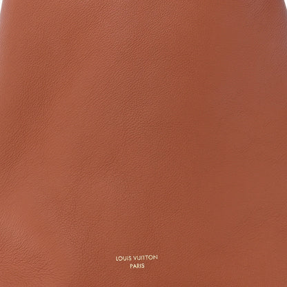 Louis Vuitton Grained Calfskin Low Key Hobo MM Cognac 8 of 11